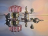 GOLDEN BALL, 30"h x 40"w, oil & alkyd on canvas, framed, $3300.00