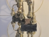 ROCKETS, LUKE'S, 48"h x 24"w, oil & alkyd on canvas, framed, $3200.00Cdn