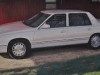 THE LAST CADILLAC, oil & alkyd on canvas, 24 in. H x 48 in. W, $3300.00Cdn