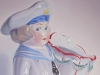 DUTCH BOY, oil & alkyd on canvas, 48 in. H x 24 in. W, $3300.00Cdn