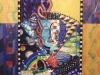 ARCHETYPE/QUEEN, watercolour on paper & acrylic on poplar, 46 5/8 in. H x37 7/8 in. W, NFS