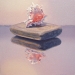CELESTE, oil & alkyd on canvas, 20 in. x 20 in., Sold