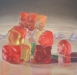 TRAGEDY 1, oil & alkyd on canvas, 20 in. x 20 in.,SOLD